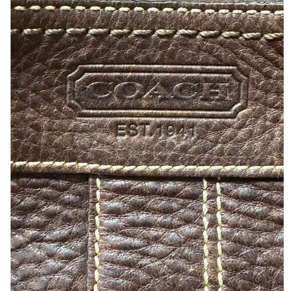 Brown Coach Bag - Picture 5 of 6